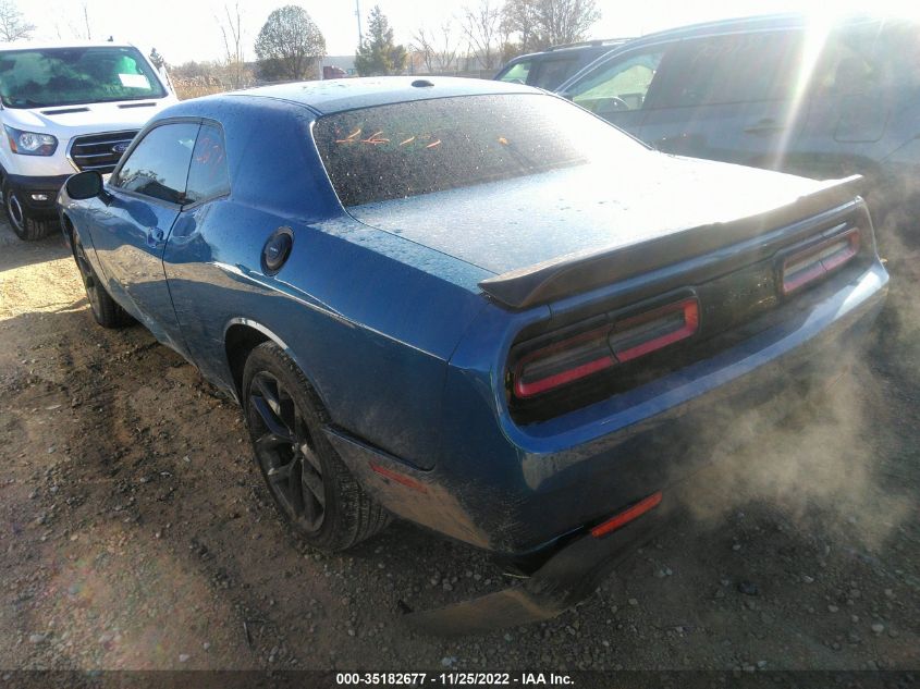 2022 DODGE CHALLENGER SXT VIN: 2C3CDZAG1NH175141