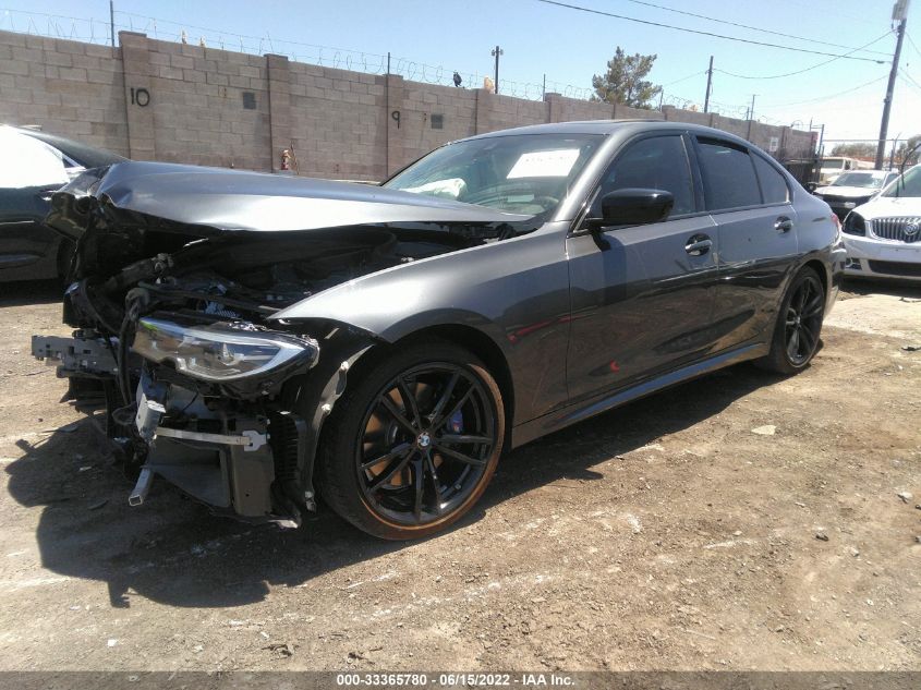 2021 BMW 3 SERIES M340I XDRIVE VIN: 3MW5U9J06M8B62589