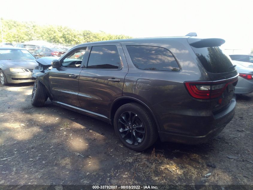 2021 DODGE DURANGO GT VIN: 1C4RDJDG2MC557621