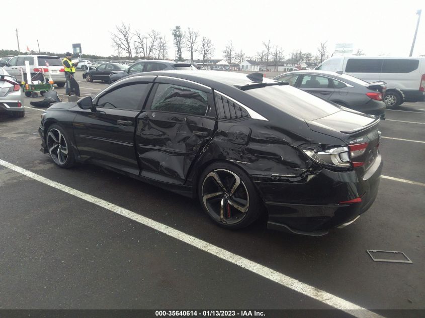 2021 HONDA ACCORD SEDAN SPORT VIN: 1HGCV2F37MA018931