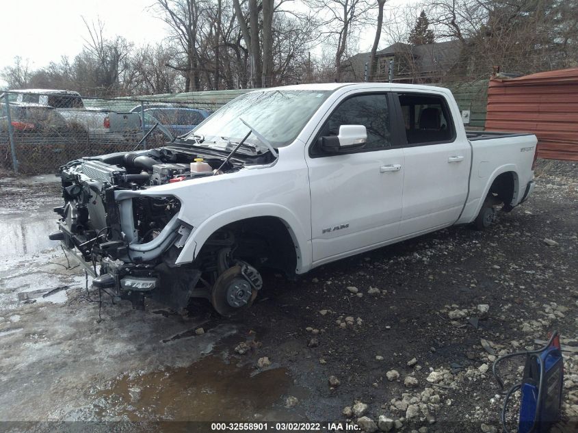 2022 RAM 1500 LARAMIE VIN: 1C6SRFJTXNN140911