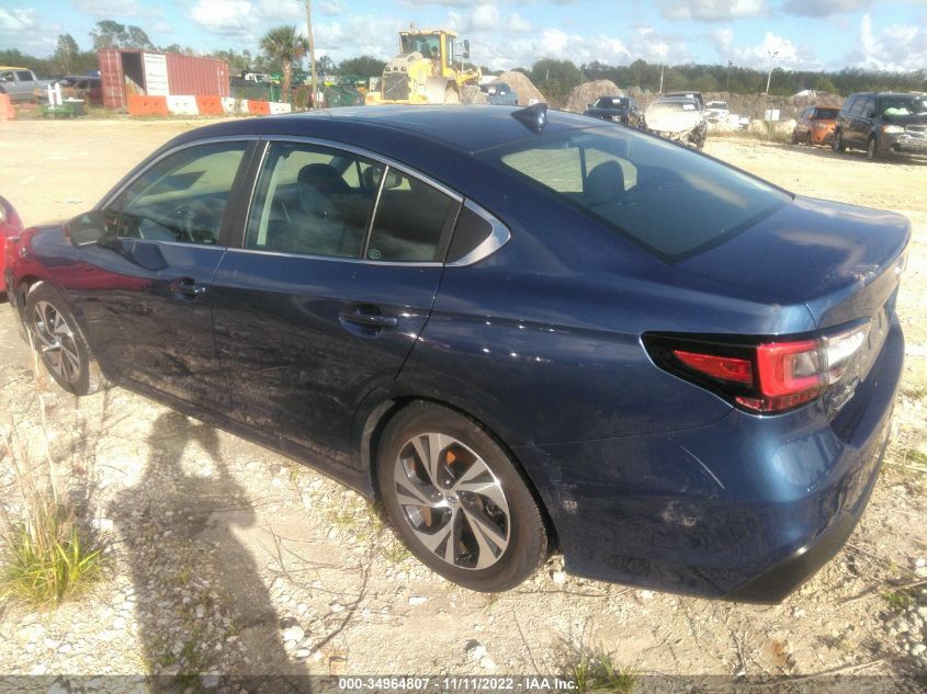 2022 SUBARU LEGACY VIN: 4S3BWAB67N3006768