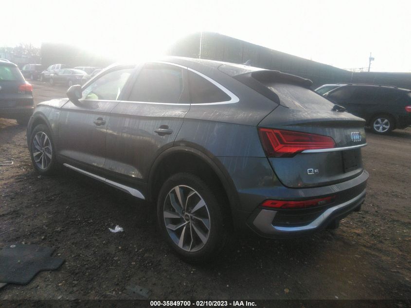 2022 AUDI Q5 SPORTBACK S LINE PREMIUM PLUS VIN: WA15AAFY0N2076328
