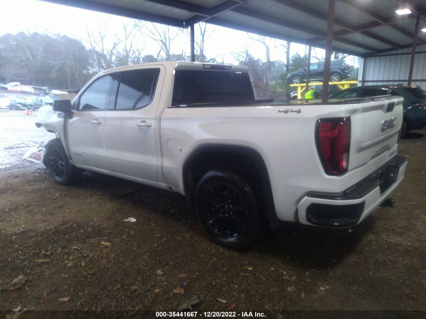 2022 GMC SIERRA 1500 LIMITED ELEVATION VIN: 3GTP9CEK8NG124679