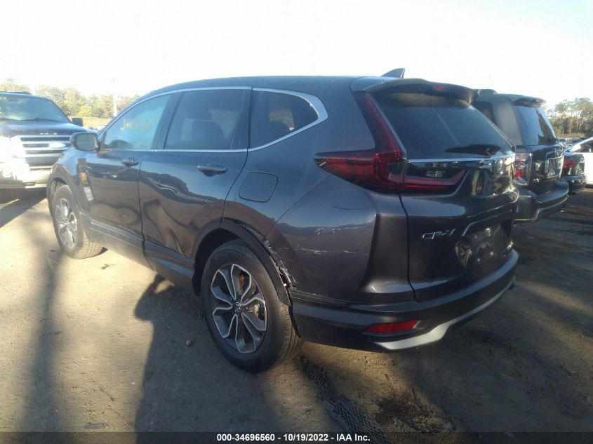 2022 HONDA CR-V EX-L VIN: 2HKRW2H87NH600813