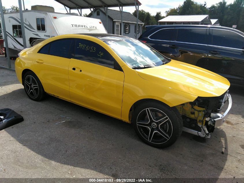 2020 MERCEDES-BENZ CLA CLA 250 VIN: W1K5J4HB3LN087356