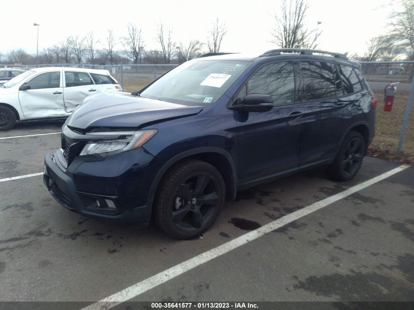 2021 HONDA PASSPORT ELITE VIN: 5FNYF8H01MB008491