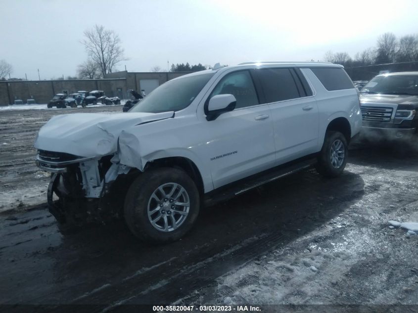 2022 CHEVROLET SUBURBAN LT VIN: 1GNSKCKD9NR246186
