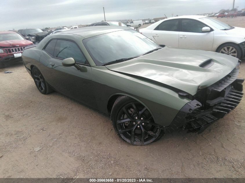 2021 DODGE CHALLENGER GT VIN: 2C3CDZJG8MH615807