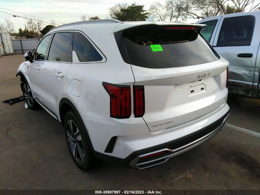 2023 KIA SORENTO HYBRID SX PRESTIGE VIN: KNDRKDLG2P5152375