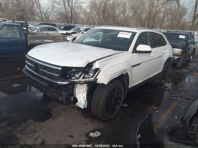 2022 VOLKSWAGEN ATLAS CROSS SPORT 3.6L V6 SE W/TECHNOLOGY VIN: 1V2KE2CA1NC223632