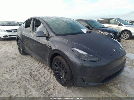 2022 TESLA MODEL Y LONG RANGE VIN: 7SAYGDEE1NF515773