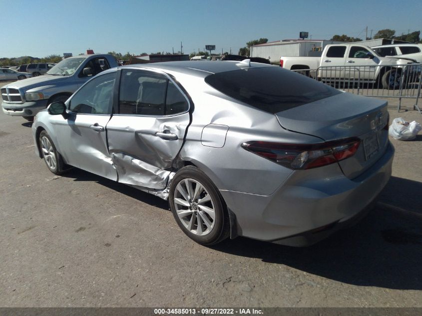2022 TOYOTA CAMRY LE VIN: 4T1C11AK6NU646526