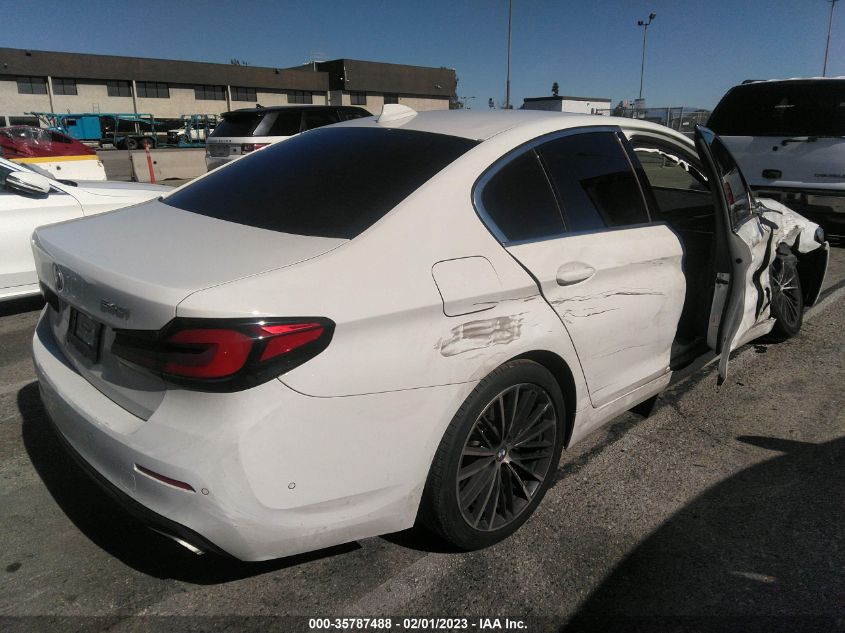 2021 BMW 5 SERIES 540I VIN: WBA53BJ02MWX35960