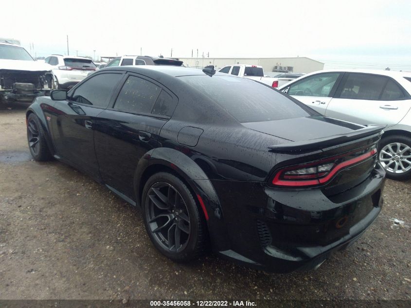 2021 DODGE CHARGER SCAT PACK WIDEBODY VIN: 2C3CDXGJ2MH578163