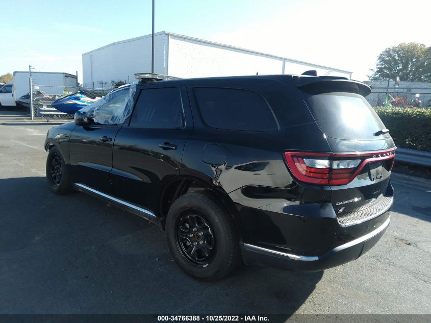 2021 DODGE DURANGO PURSUIT VIN: 1C4RDJFG9MC644557
