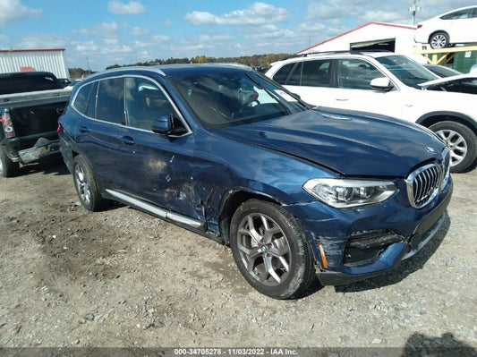 2020 BMW X3 XDRIVE30I VIN: 5UXTY5C04L9D42356