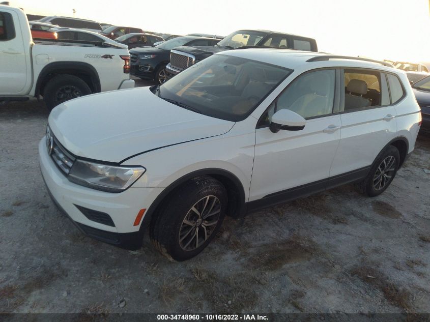 2021 VOLKSWAGEN TIGUAN S VIN: 3VV1B7AX9MM097366