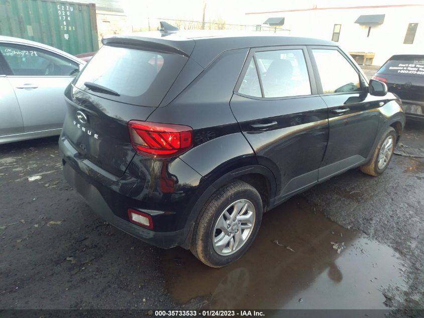 2022 HYUNDAI VENUE SE VIN: KMHRB8A39NU202114
