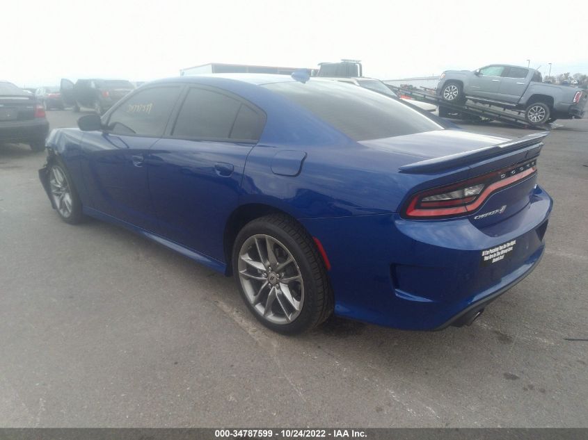 2021 DODGE CHARGER GT VIN: 2C3CDXMG1MH567387