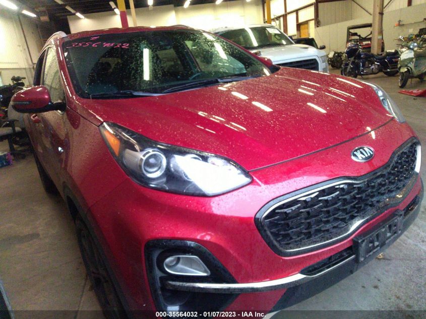 2021 KIA SPORTAGE S VIN: KNDP6CAC9M7857406