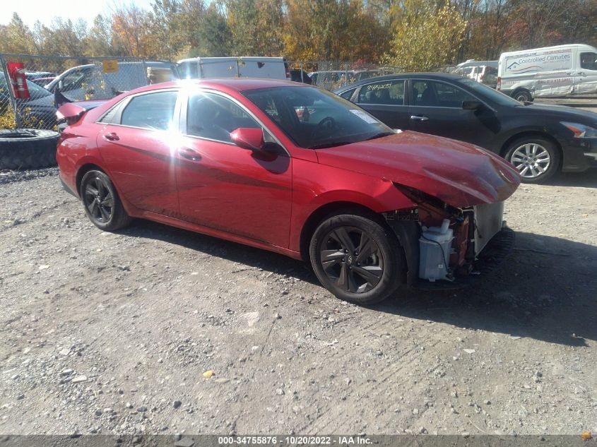 2021 HYUNDAI ELANTRA SEL VIN: KMHLS4AG1MU089792