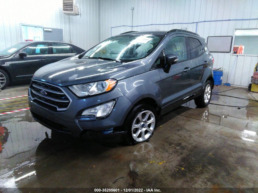 2020 FORD ECOSPORT SE VIN: MAJ6S3GL2LC326929