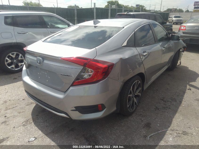 2020 HONDA CIVIC SEDAN TOURING VIN: 19XFC1F90LE003912