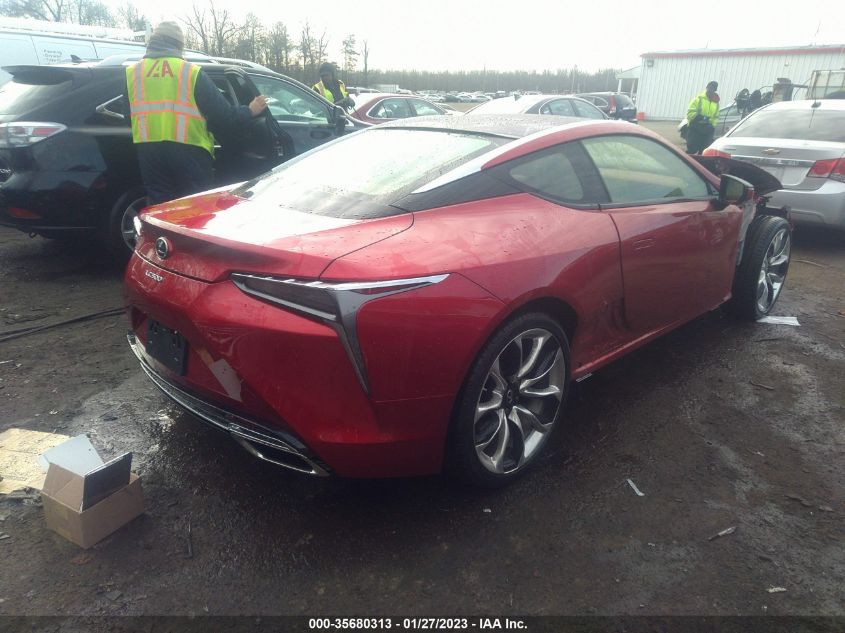 2021 LEXUS LC LC 500 VIN: JTHAP5AY4MA104376