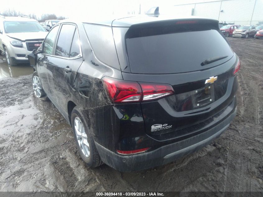 2022 CHEVROLET EQUINOX LT VIN: 3GNAXKEV0NL283002