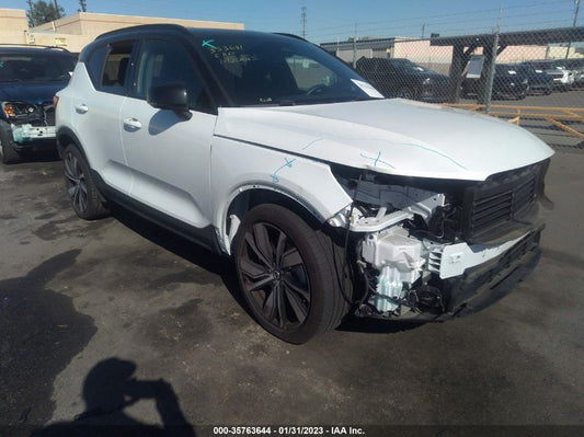 2022 VOLVO XC40 RECHARGE PURE TWIN PLUS VIN: YV4ED3UR8N2700085