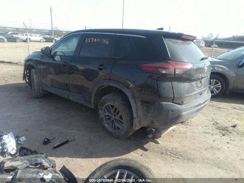 2021 NISSAN ROGUE S VIN: 5N1AT3AA1MC702607