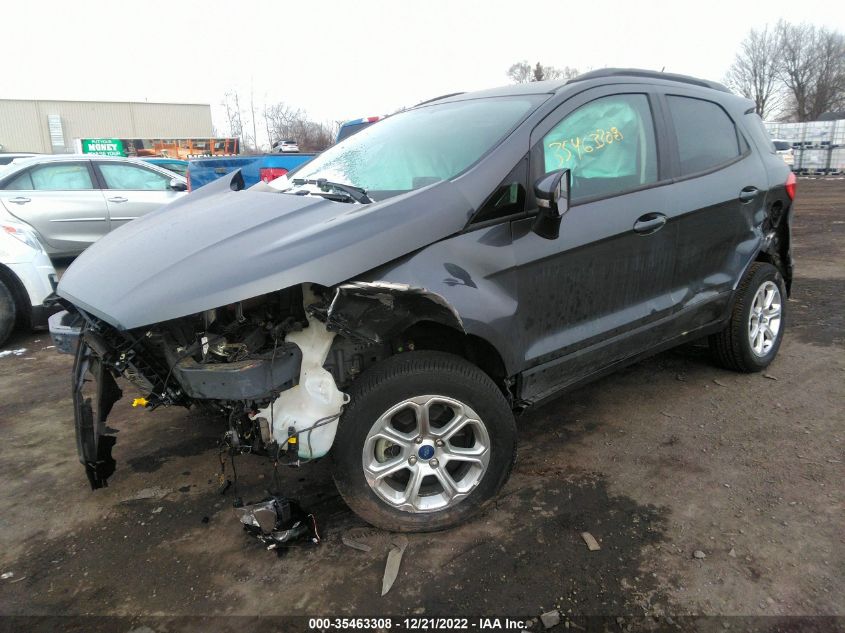 2020 FORD ECOSPORT SE VIN: MAJ6S3GL9LC341444