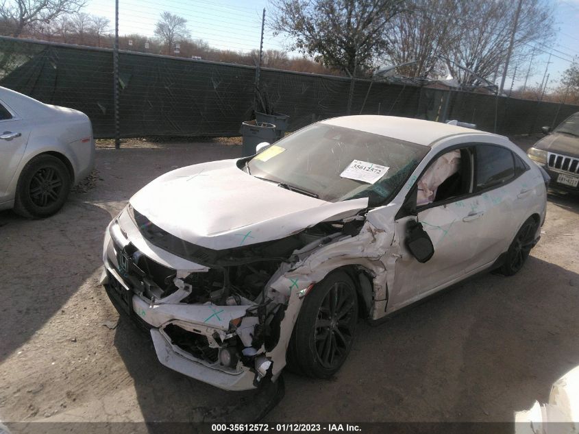 2021 HONDA CIVIC HATCHBACK SPORT VIN: SHHFK7H41MU207524