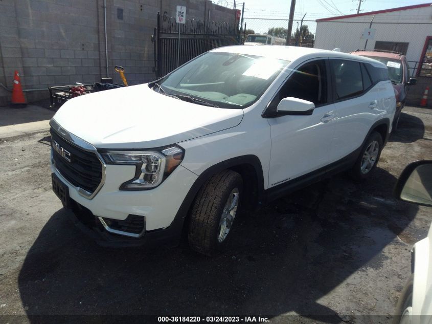2022 GMC TERRAIN SLE VIN: 3GKALTEV5NL287805