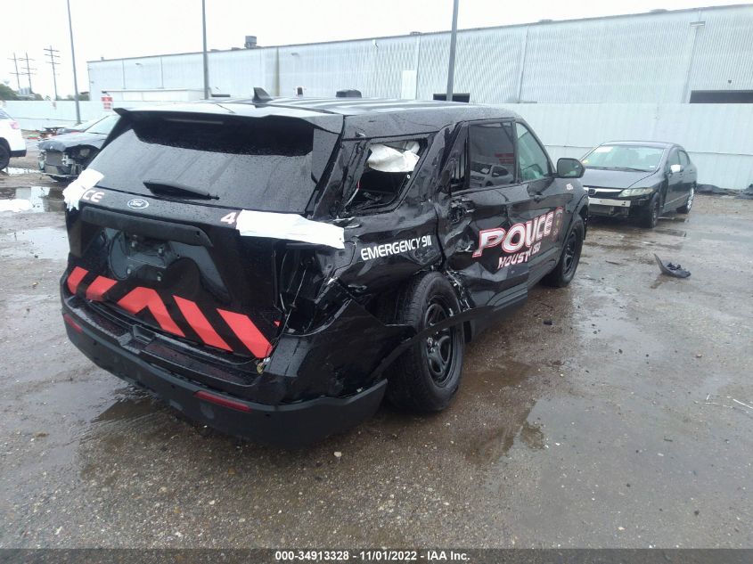 2021 FORD POLICE INTERCEPTOR VIN: 1FM5K8AB1MGC38138