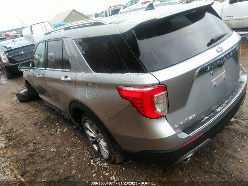 2021 FORD EXPLORER LIMITED VIN: 1FMSK8FH4MGA88431