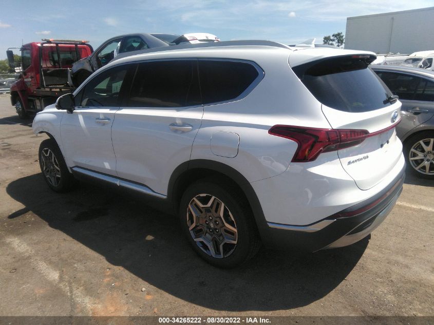 2021 HYUNDAI SANTA FE LIMITED VIN: 5NMS4DALXMH363800