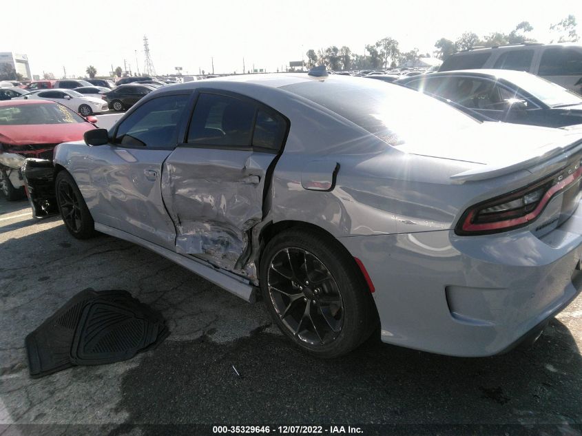 2021 DODGE CHARGER GT VIN: 2C3CDXHG5MH616942