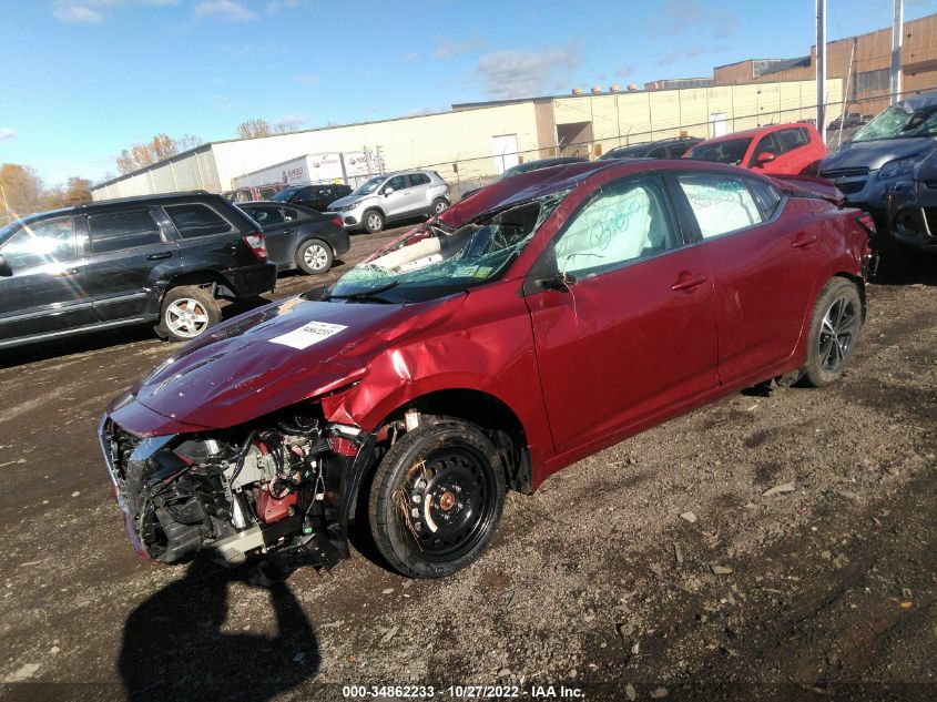 2021 NISSAN SENTRA SV VIN: 3N1AB8CV4MY264907