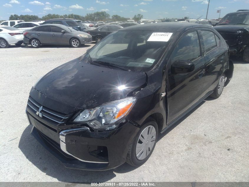 2021 MITSUBISHI MIRAGE G4 ES/LE/CARBONITE EDITION VIN: ML32FUFJ1MHF05461