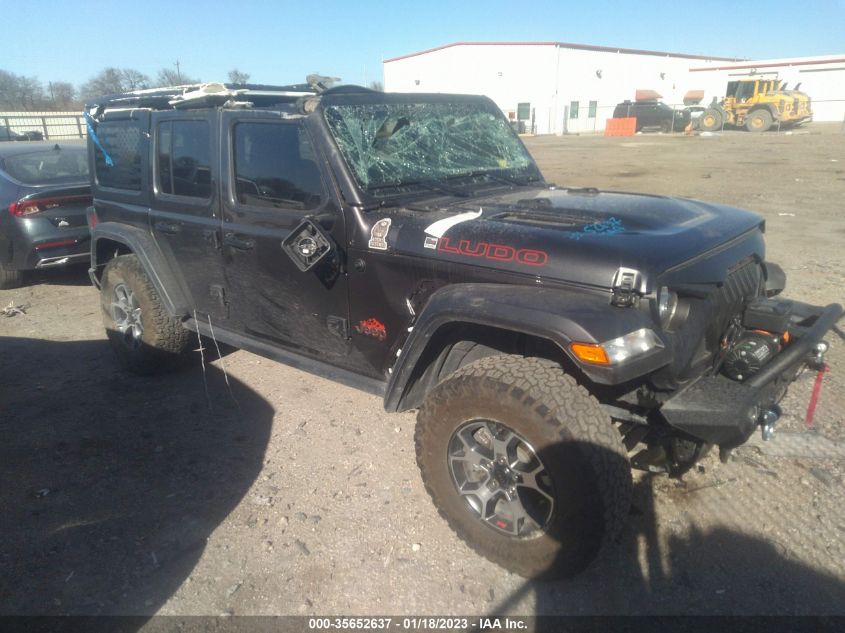 2022 JEEP WRANGLER UNLIMITED RUBICON VIN: 1C4HJXFN4NW113479