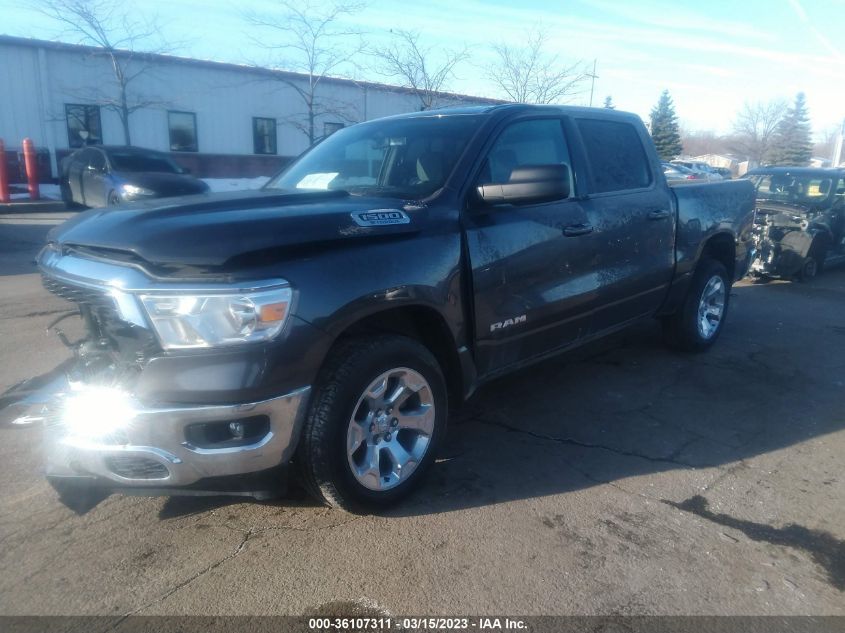 2022 RAM 1500 BIG HORN VIN: 1C6RRFFG9NN352824