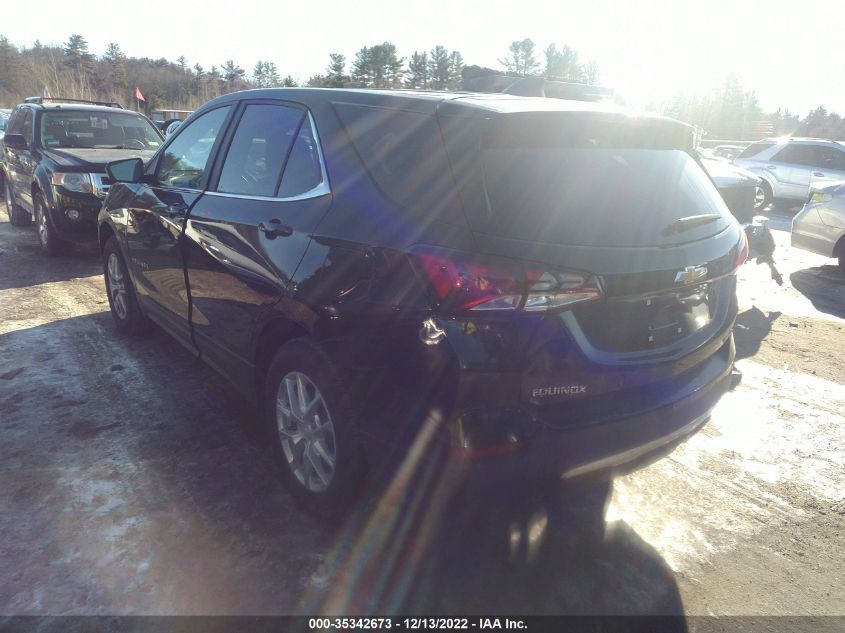 2022 CHEVROLET EQUINOX LT VIN: 3GNAXUEV0NL240209