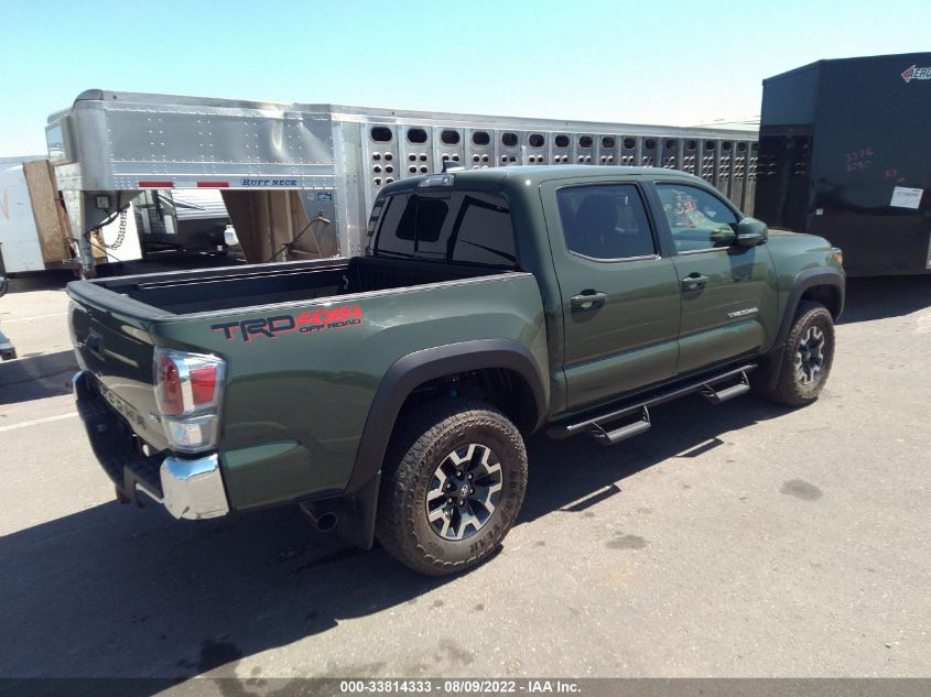 2022 TOYOTA TACOMA 4WD SR/SR5/TRD SPORT VIN: 3TMCZ5AN5NM488554