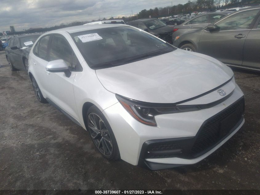 2022 TOYOTA COROLLA SE/SE NIGHTSHADE/APEX SE VIN: JTDS4MCE0N3501536