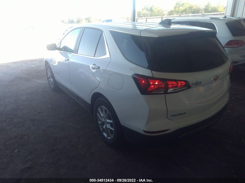 2022 CHEVROLET EQUINOX LT VIN: 3GNAXKEV5NL235642
