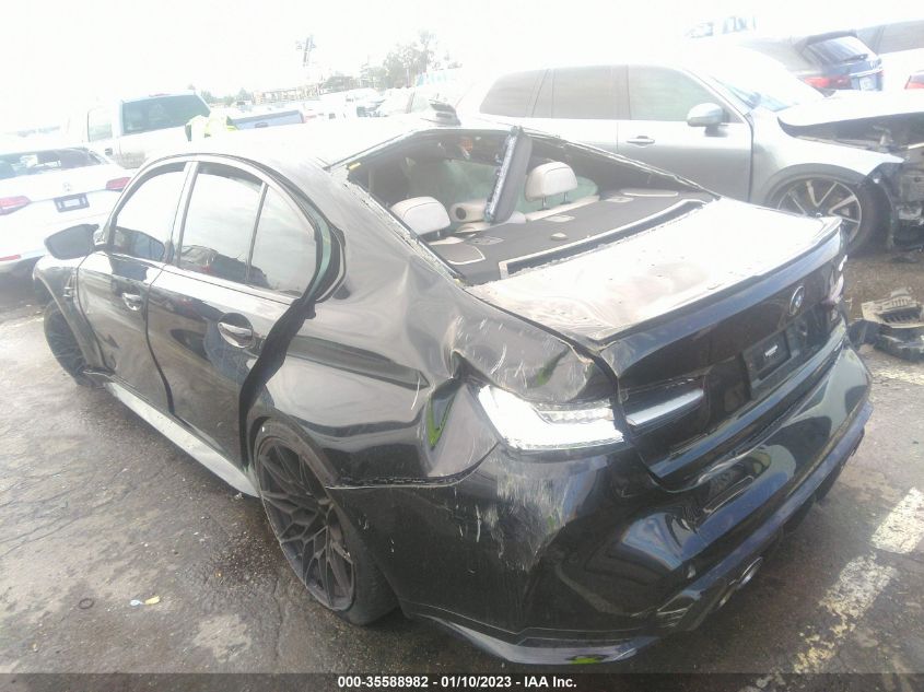 2022 BMW M3 VIN: WBS53AY09NFN02266