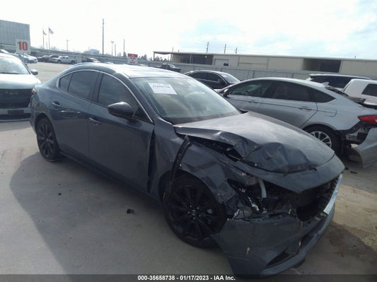 2022 MAZDA MAZDA3 SEDAN CARBON EDITION VIN: 3MZBPACL0NM300462