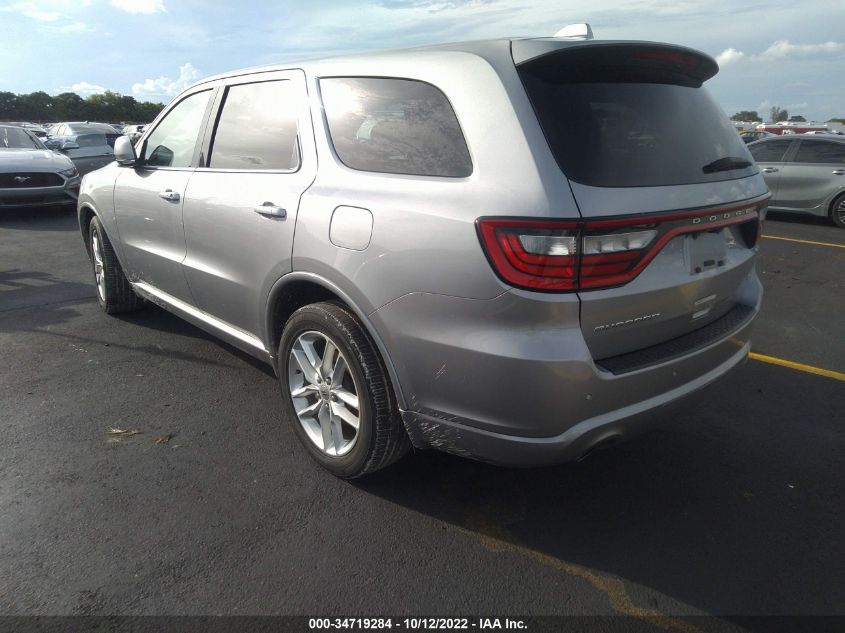 2021 DODGE DURANGO GT PLUS VIN: 1C4RDHDG4MC608304